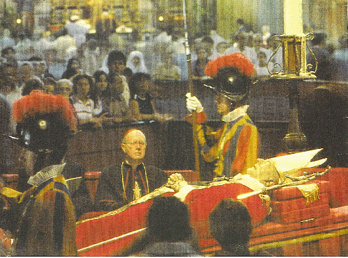 Imposter Pope Paul VI Funeral
